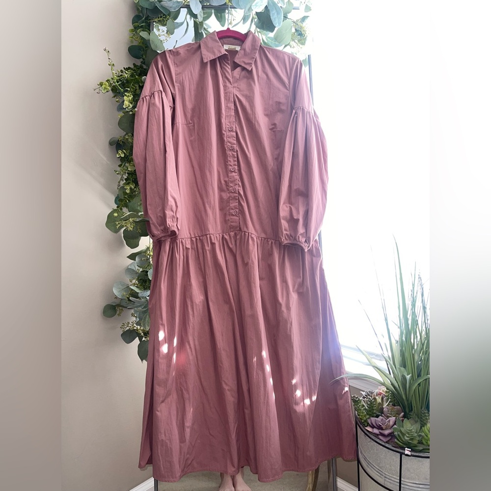 Anthropologie Pink Women's Dress by Mauve